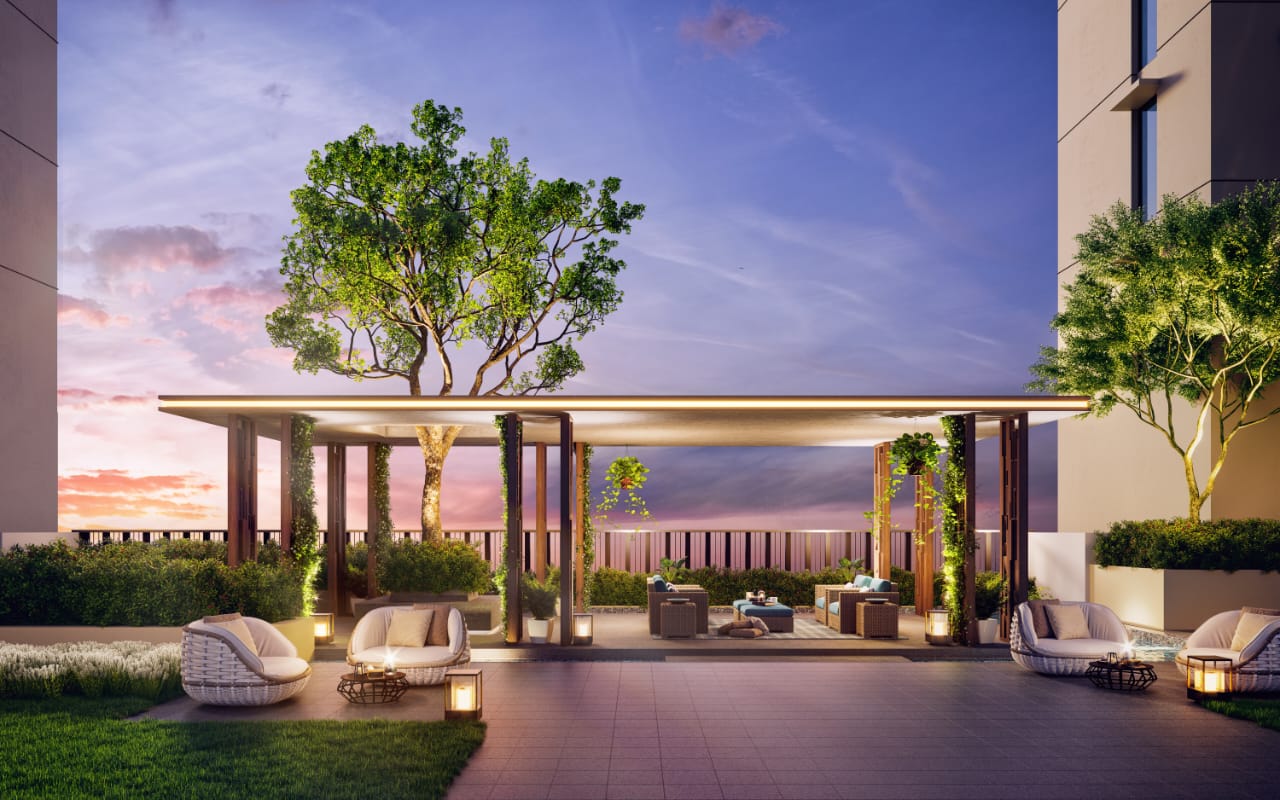 Kalpataru Parkcity Estella Roof Top Amenities Thane